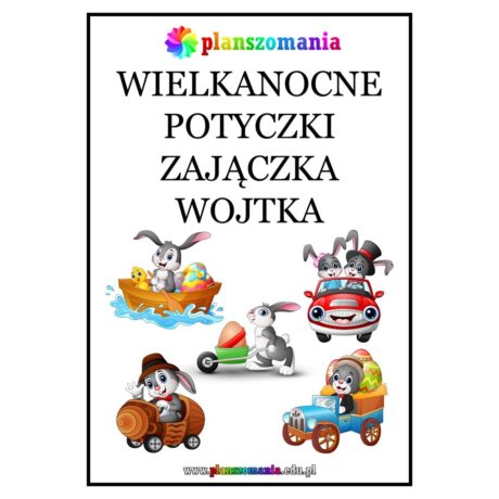 Wielkanocne Przygody Zajączka Wojtka - książka aktywności