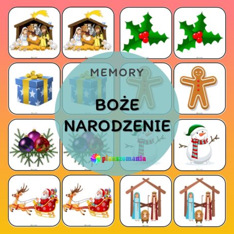Boże Narodzenie - memory