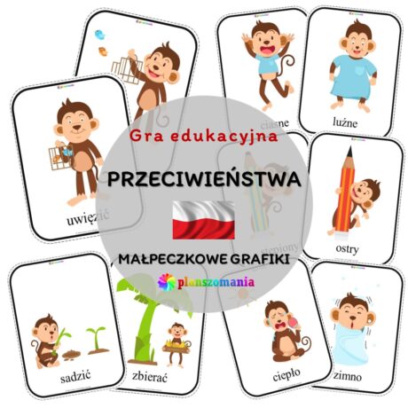 Małpeczkowe przeciwieństwa wersja PL