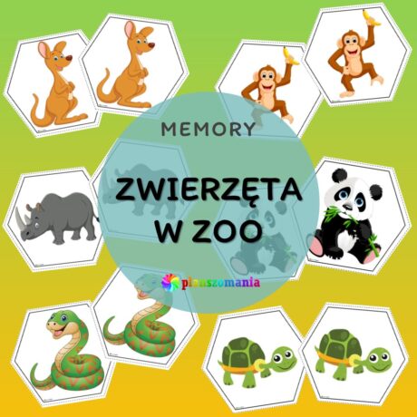 Zwierzęta z ZOO - memory