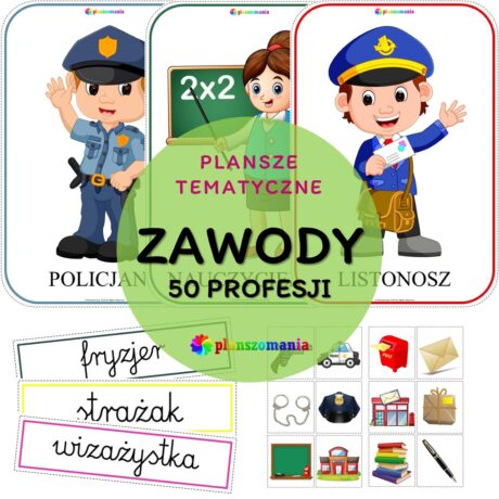 Zawody - zestaw plansz tematycznych nr 7