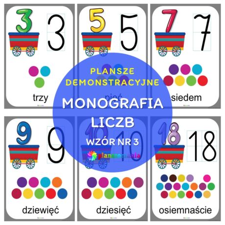 Monografia liczb 0-20 WZÓR NR 3