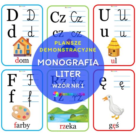 Monografia liter - wzór nr 1