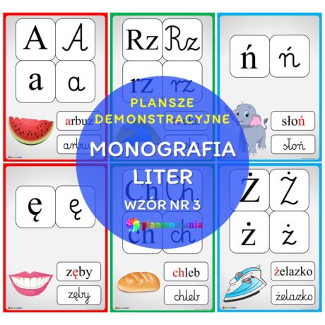 Monografia liter - wzór nr 3