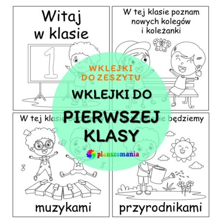 Wklejki ogólne dla pierwszoklasistów