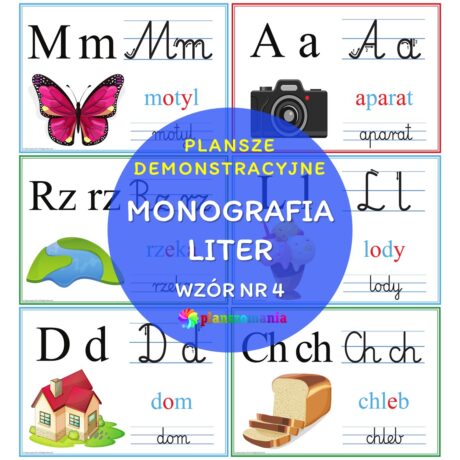 Monografia liter - wzór nr 4