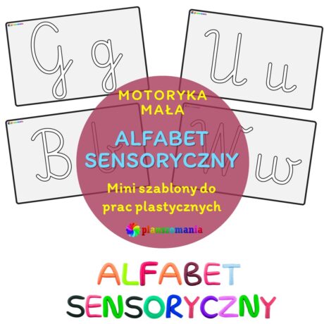 Abecadło sensoryczne - wersja mini