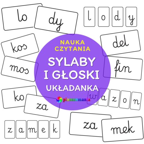 Sylaby i głoski - układanka