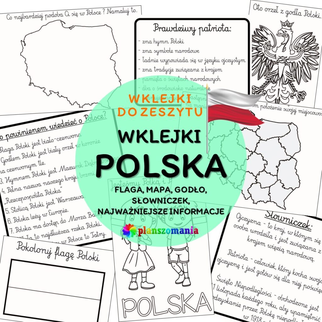 Wklejki Do Zeszytu - Polska Pomoce Edukacyjne PDF