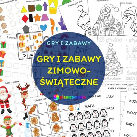 Gry i zabawy zimowo-świąteczne