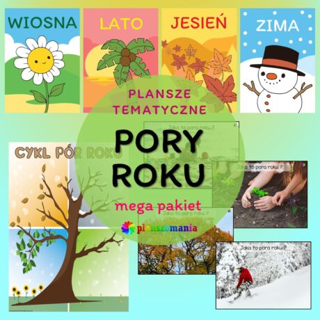 Pory roku - mega zestaw edukacyjny - Wersja PDF