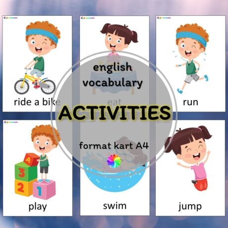 Activities - plansze ze słownictwem z języka angielskiego