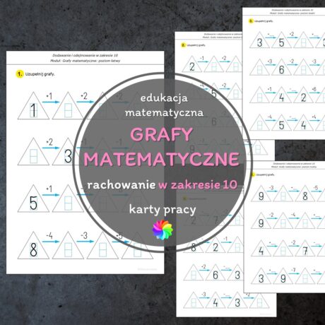 Grafy matematyczne - rachowanie w zakresie 10