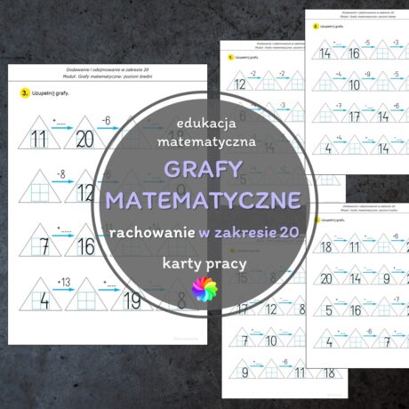 Grafy matematyczne - rachowanie w zakresie 20